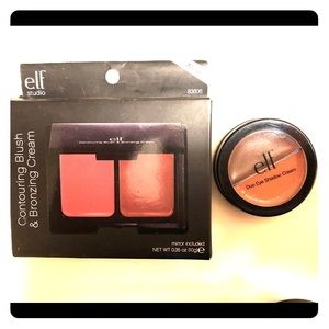 Contouring Blush & Bronzing Cream & Duo Eyeshadow